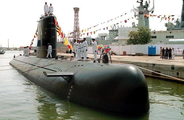 图为巴基斯坦海军潜艇部队