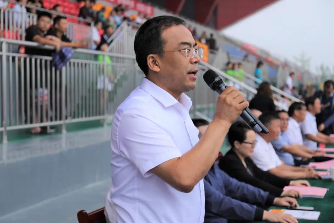 陕西省人民政府副秘书长高阳宣布赛事启动