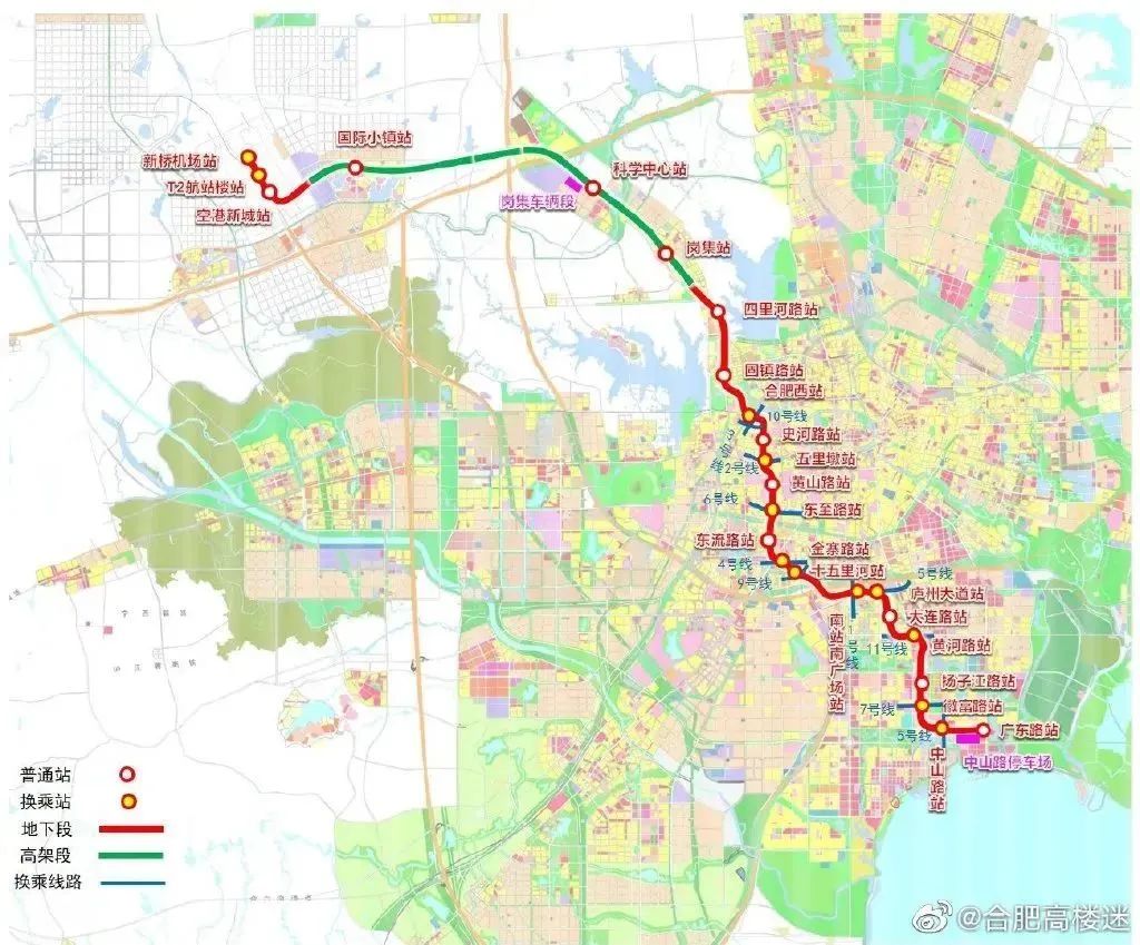 (图片来源:微博@合肥高楼迷)  (图片来源:淮南市公共资源交易中心)