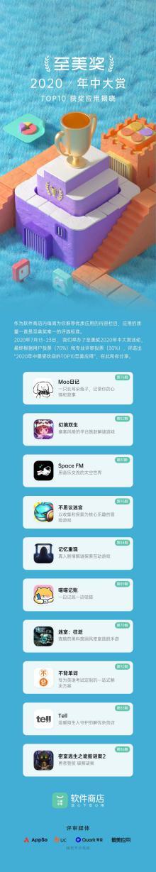 中大|OPPO软件商店公布年中「至美奖」TOP10，持续赋能优质应用