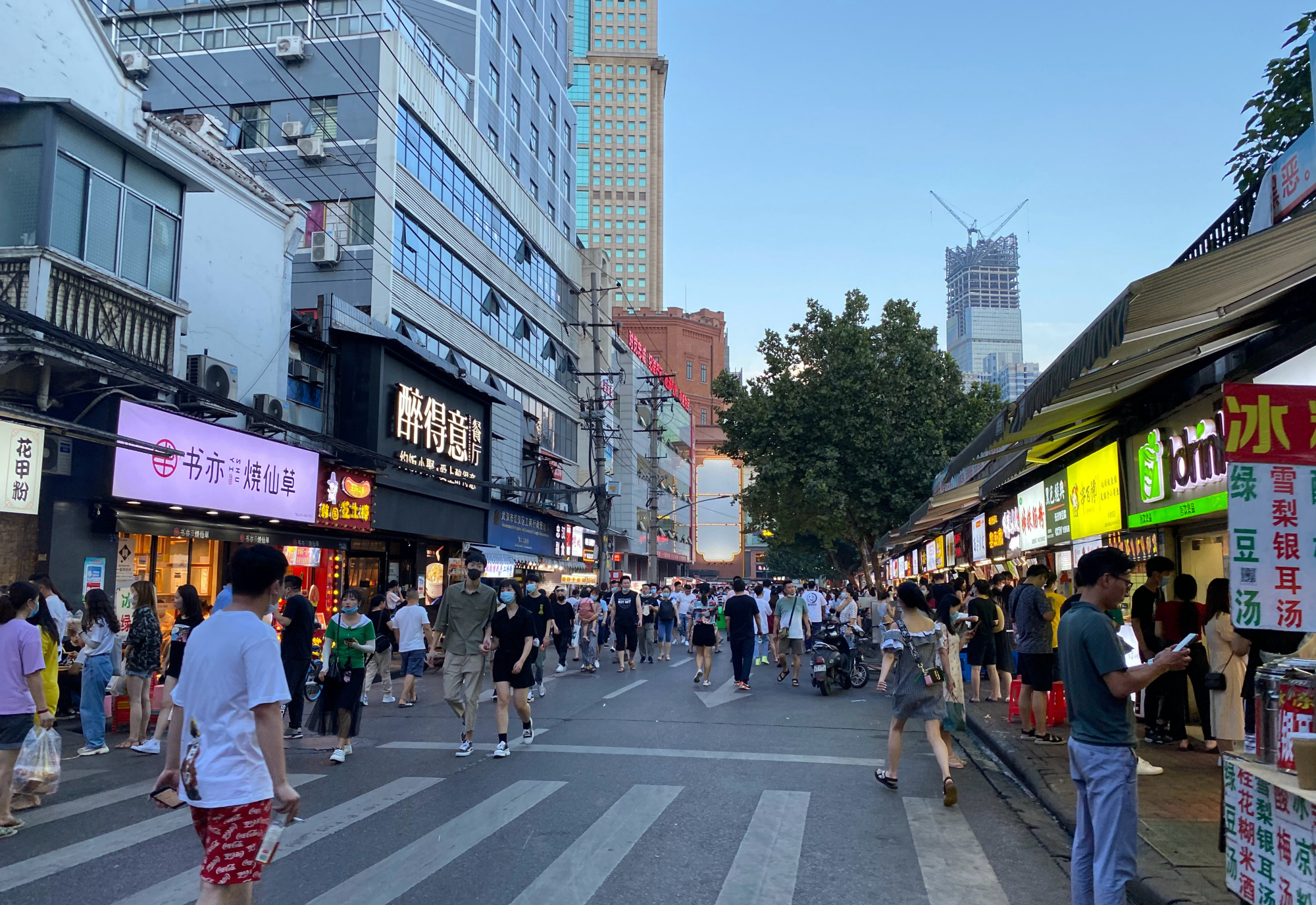 武汉市历史文脉融入城市建设,江汉路步行街将王者归来