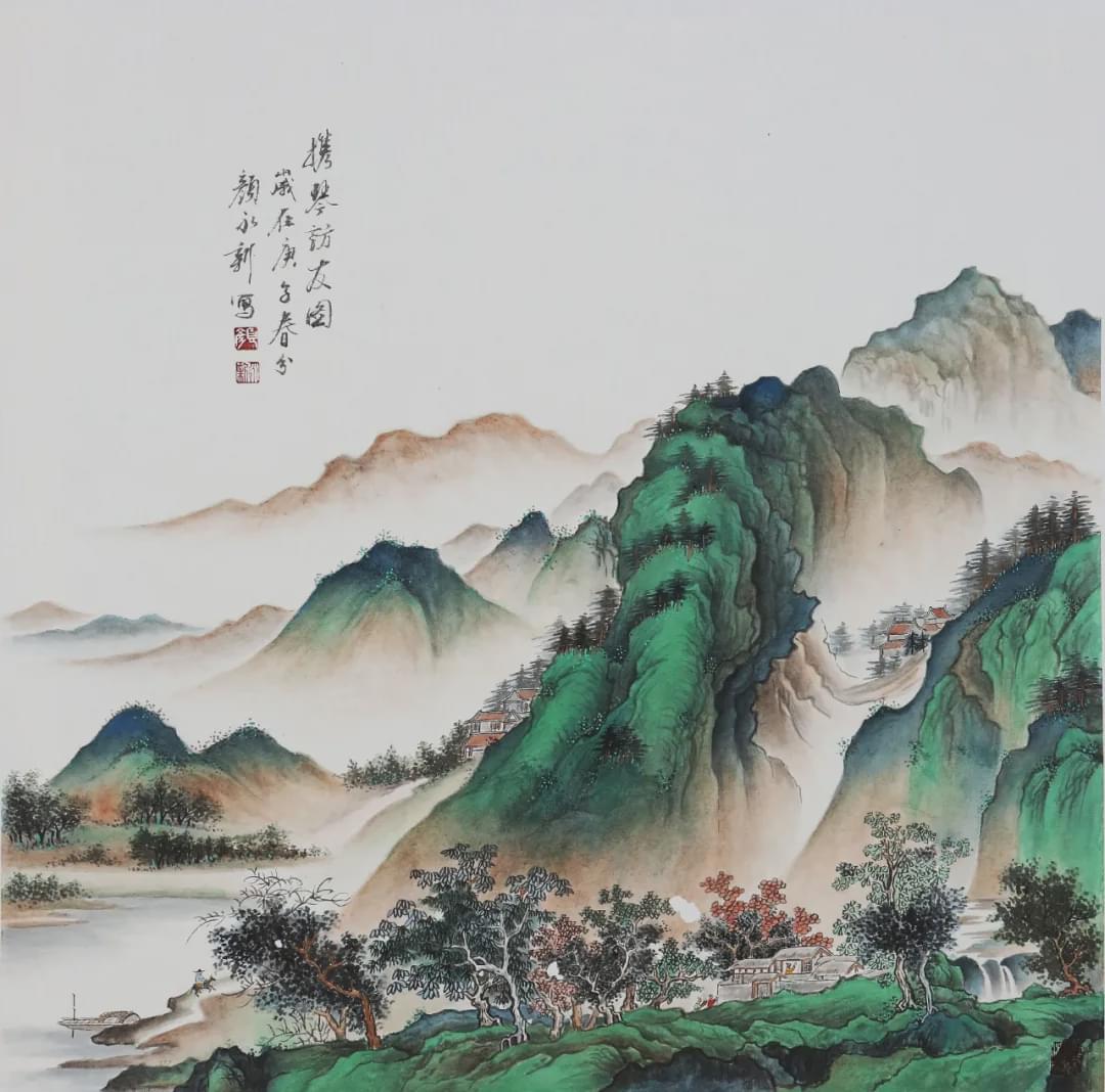 驻村|黄连画家艺术村入驻艺术家庚子作品展成功开幕