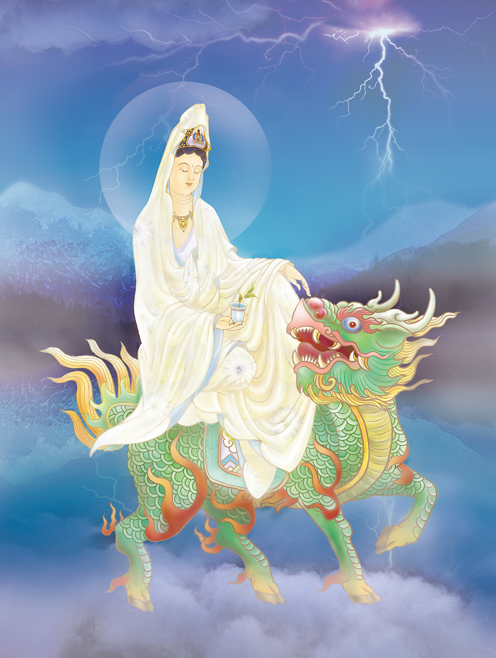 梦见观音菩萨，探寻梦境背后的神秘寓意与心灵启示