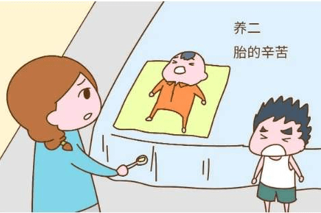 二胎妈妈的心声：生娃不易，养娃更难！