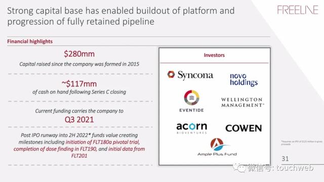 疗法|基因疗法企业Freeline冲刺美股：拟募资过亿美元 路演PPT曝光