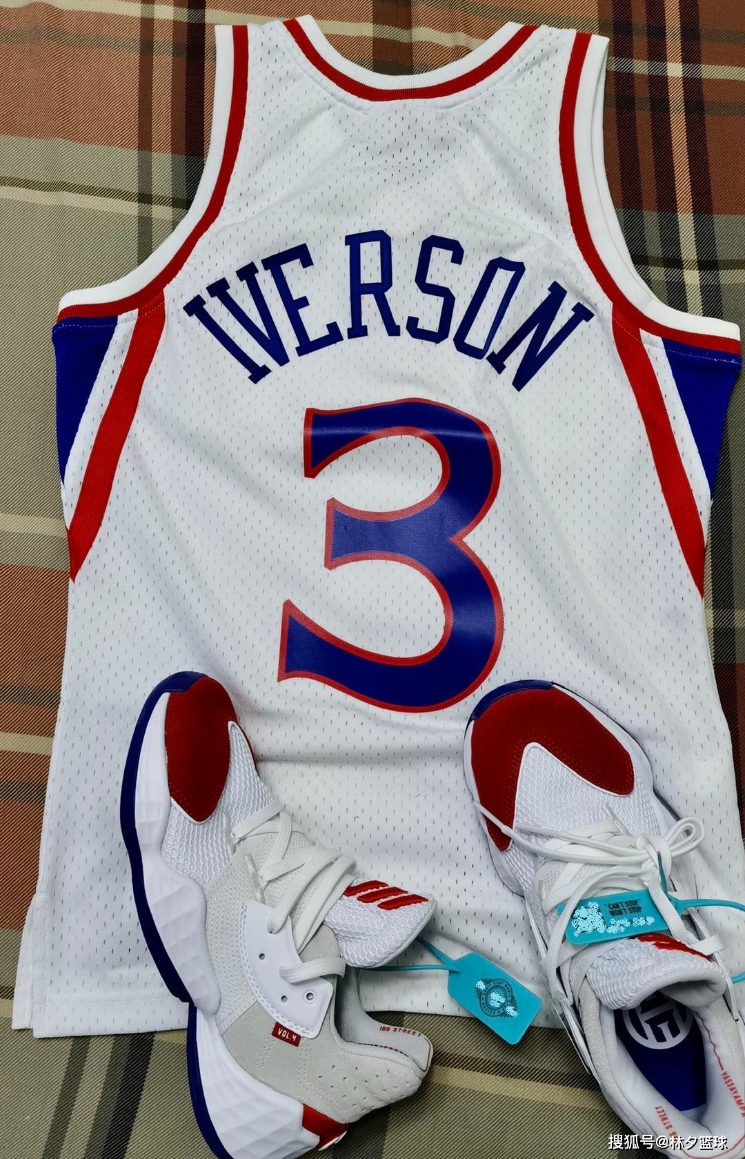 哈登|为什么选择跟哈登联名？刚刚艾弗森做出回应：我是他的超级粉丝