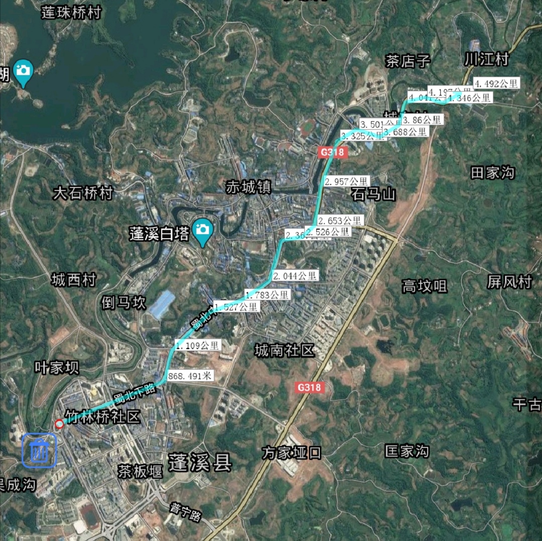 遂宁市10大城区主干道,太和大道长达9公里,你知道几条