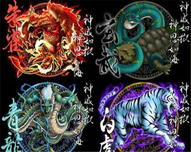 中国神话传说中远古洪荒四大凶兽与四大神兽,谁的实力