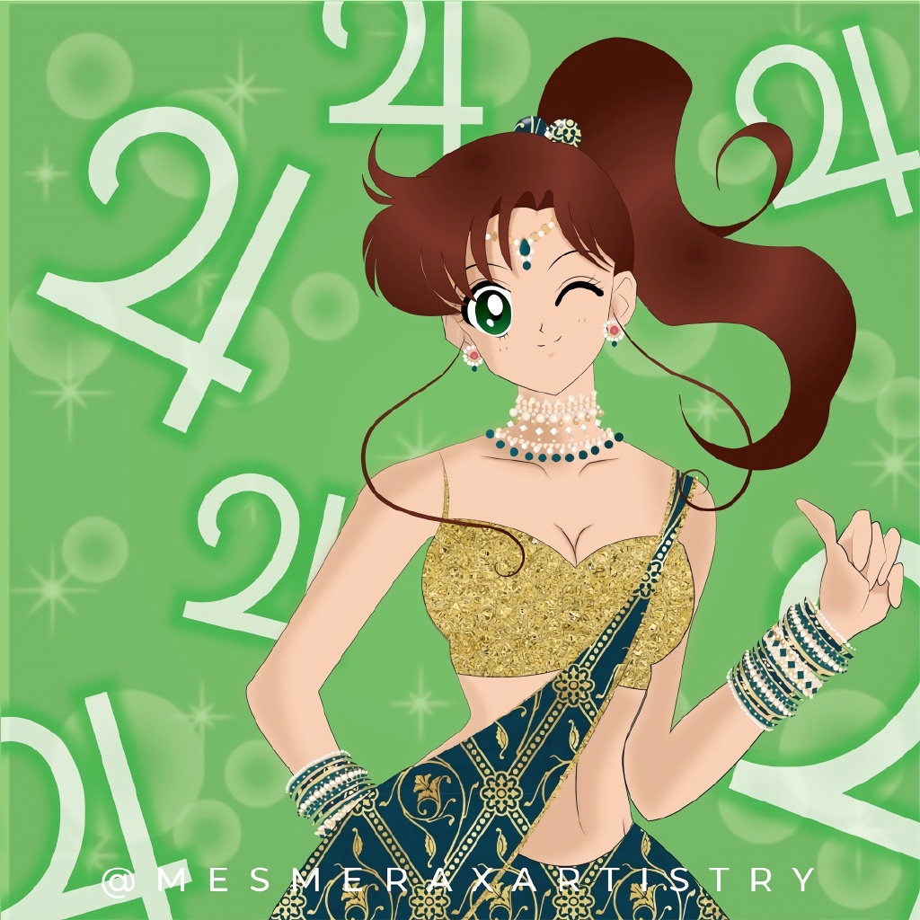 水手服|《美少女战士》丢掉水手服，“印度裙”轻松驾驭，谁说像穿窗帘？