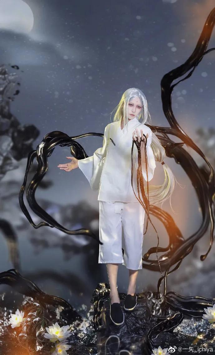 《一人之下》张灵玉cos,绝美小师叔,这个水脏雷太用心了