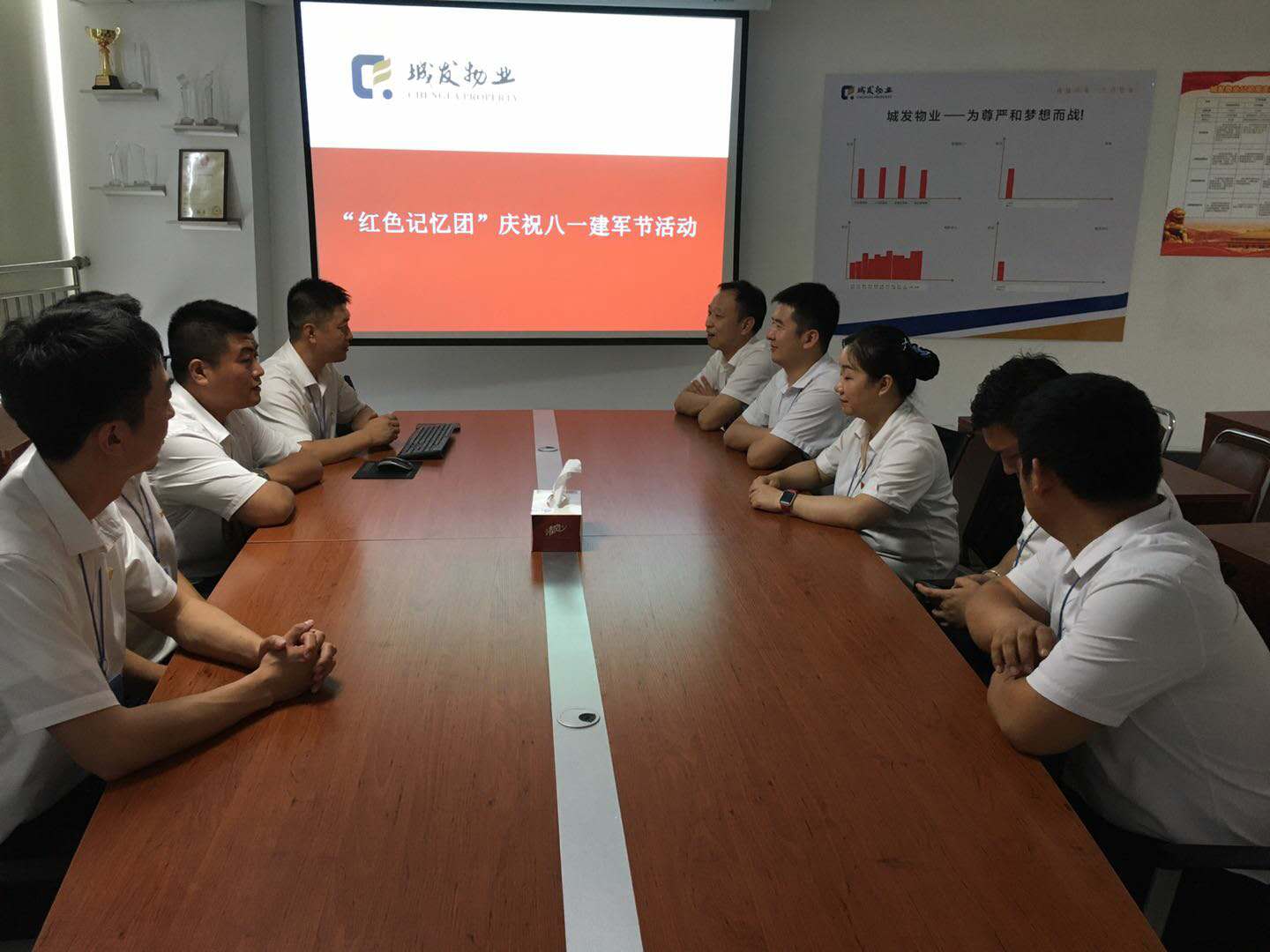 公司|城发物业公司党支部红色记忆团组织“迎八一”系列活动