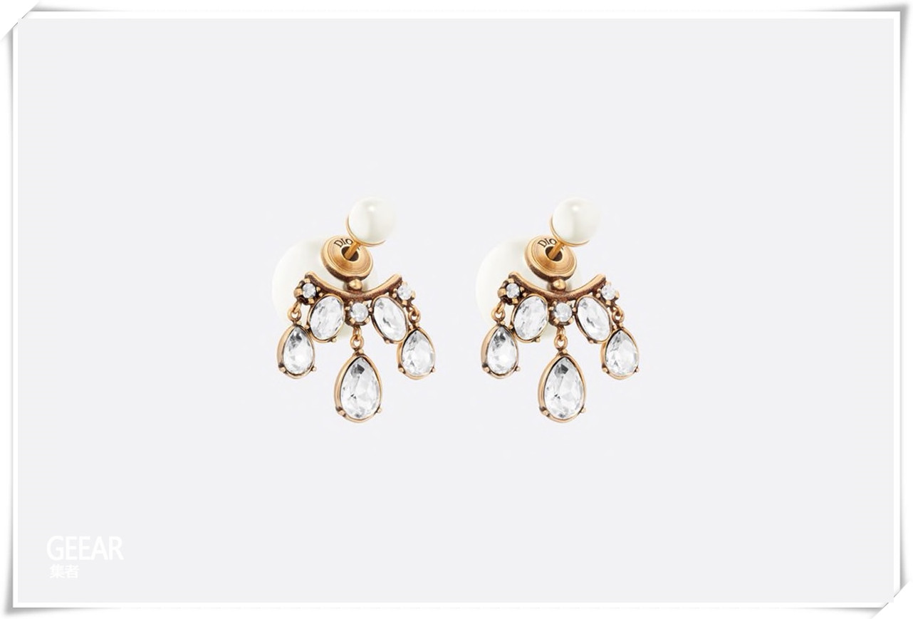 Dior复古极简饰品 全新秋冬款式上架 耳环
