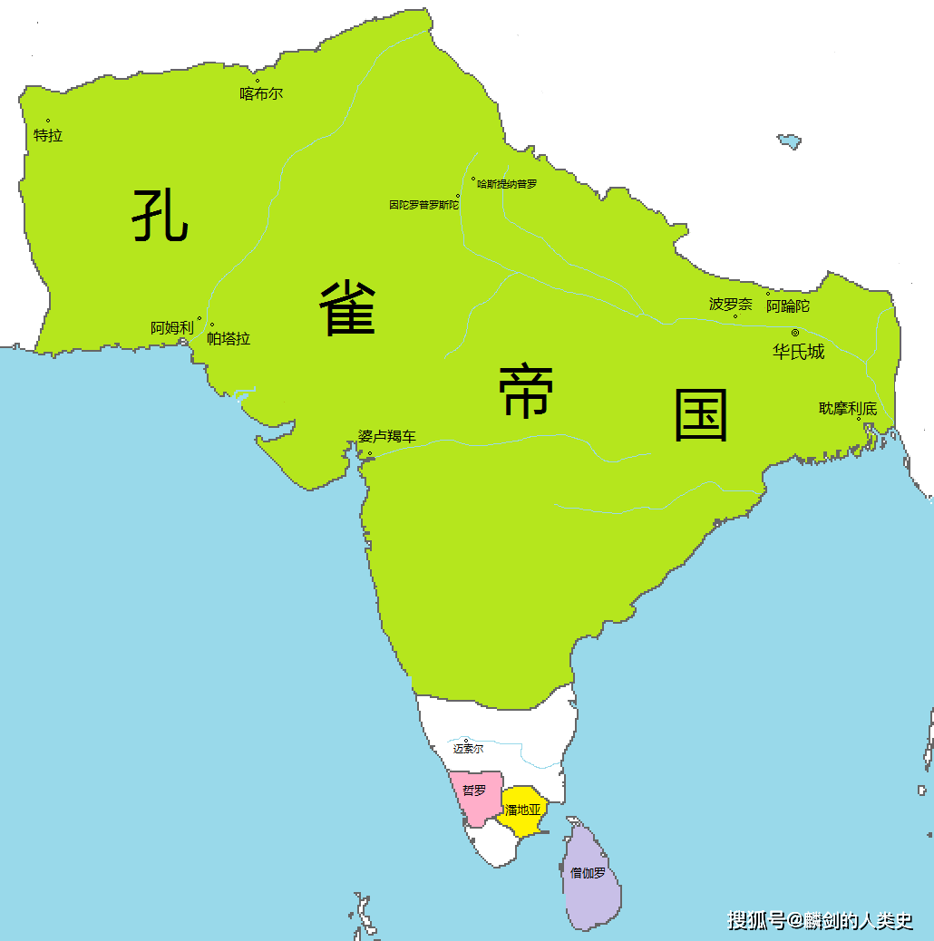 古印度孔雀王朝经济总量_孔雀王朝版图