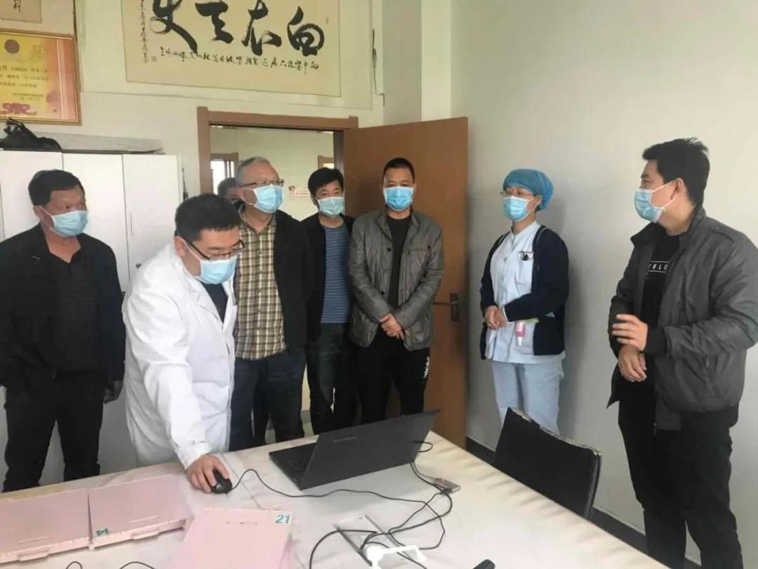 河南省遂平县中医院来我院考察信息化建设工作