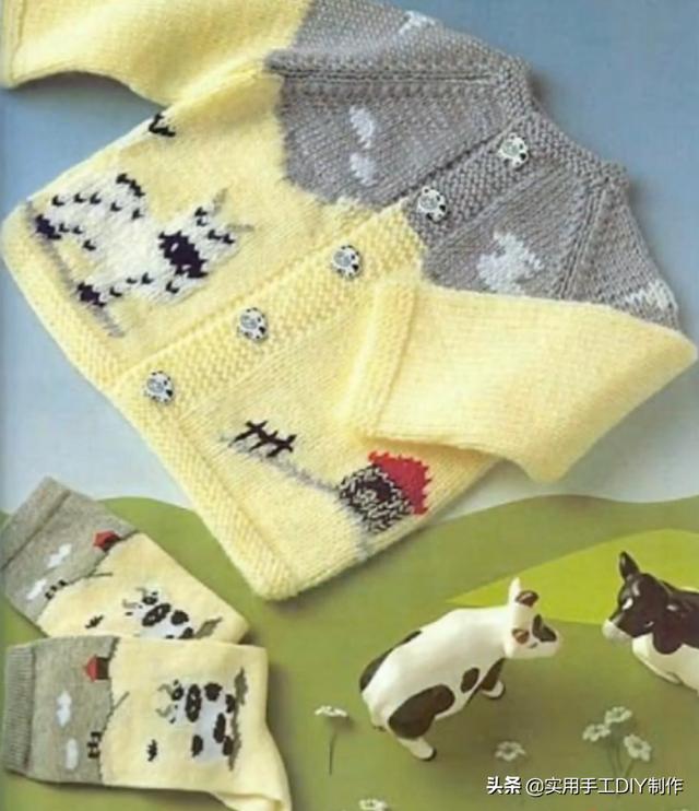 都有|「针织作品」50款时尚漂亮的儿童开衫和套头衫，男娃和女娃的都有