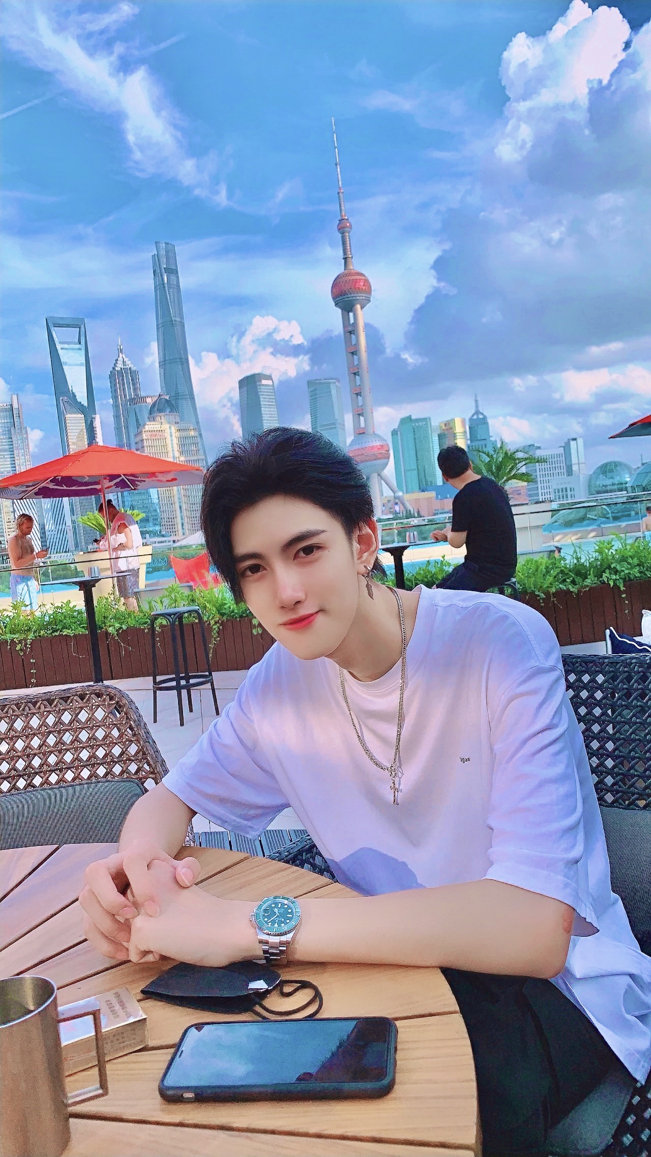 校草人气榜周榜top1黄颖聪日漫男主既视感阳光帅气大男孩