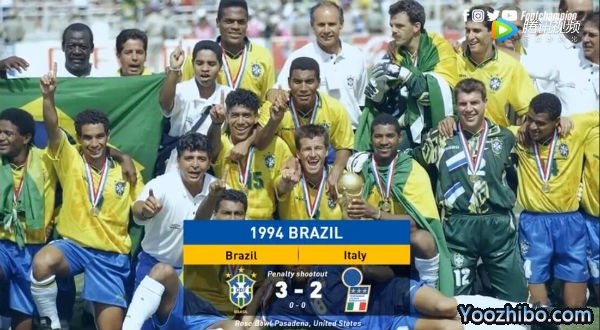 
1994年世界杯决赛 巴西vs意大利 全场录像回放_开云体