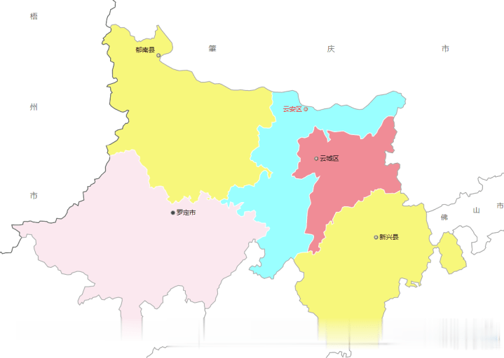 云浮各县区gdp_云浮地图