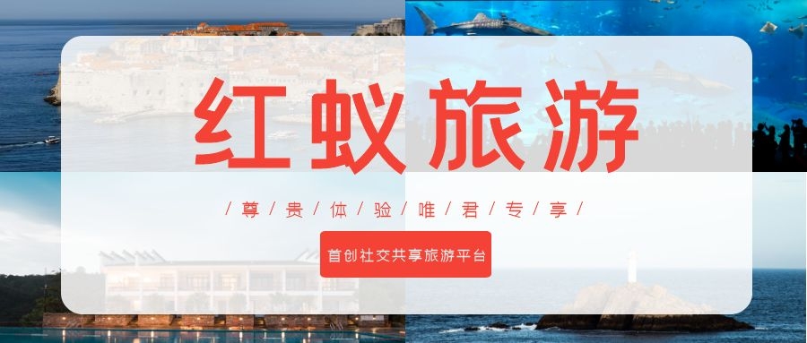 红蚁旅游——颠覆传统旅游模式打造旅游行业新生态