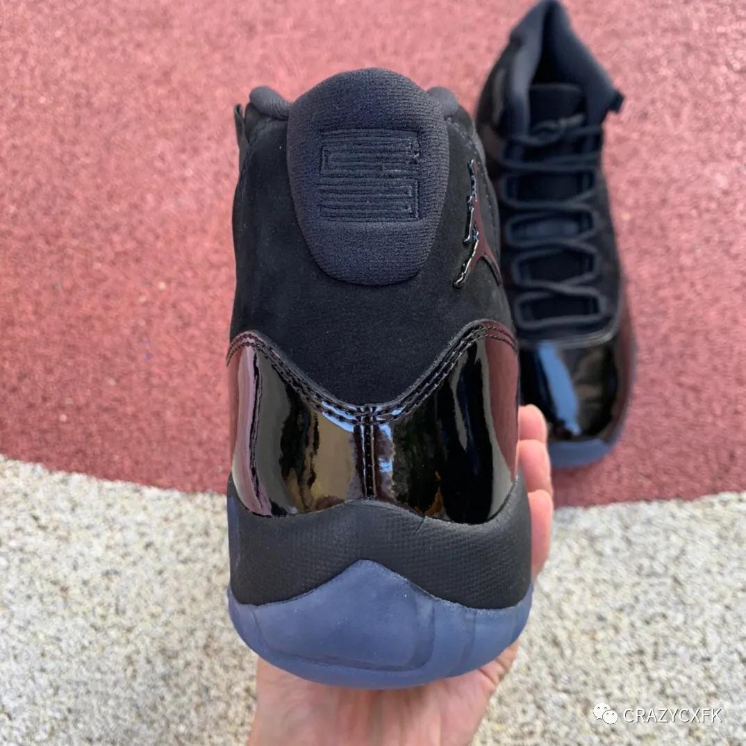 aj11gammablue黑伽马蓝漆皮纯原airjordan11blackout