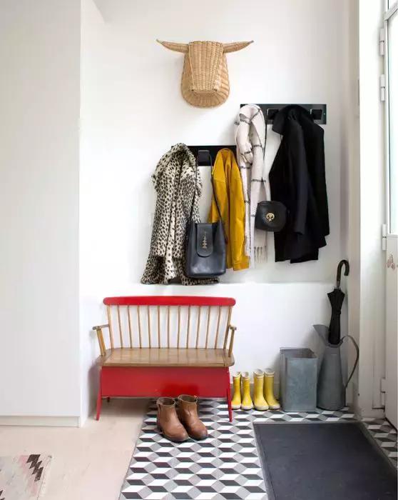 纹理|玄关瓷砖居然可以这样铺，邻居分分钟挤破门！