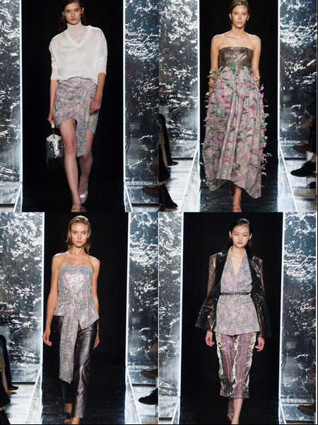 blu|“Into the blu海洋传说”，ELLASSAY2020春夏米兰时装周发布