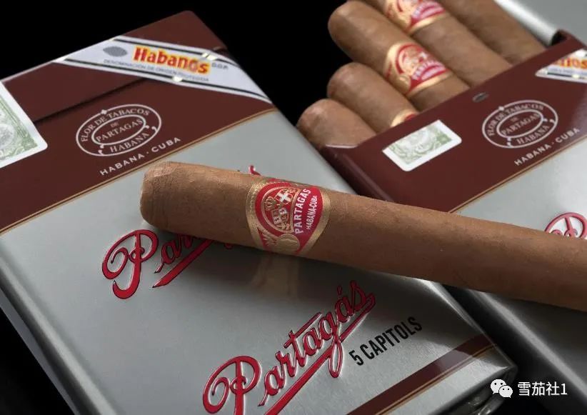 帕特加斯国会雪茄上市 复古的银红小铁盒包装