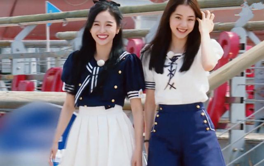 吴宣|原创吴宣仪节目里不知道站那里,有谁注意到欧阳娜娜的举动?暴露情商