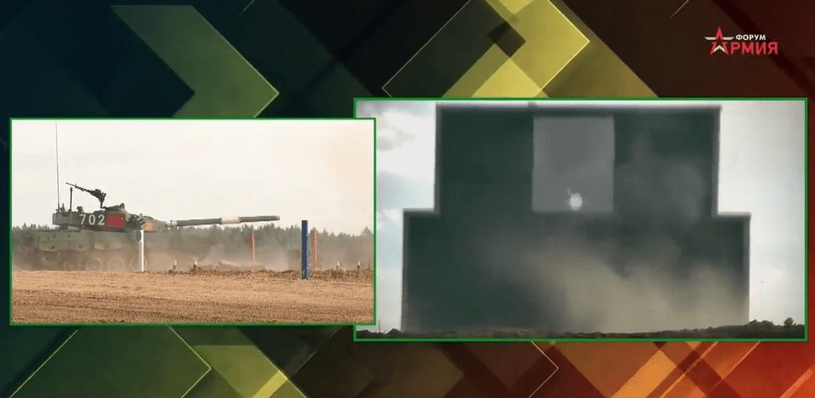 百分百命中！坦克两项比赛首日，中国96B再夺第