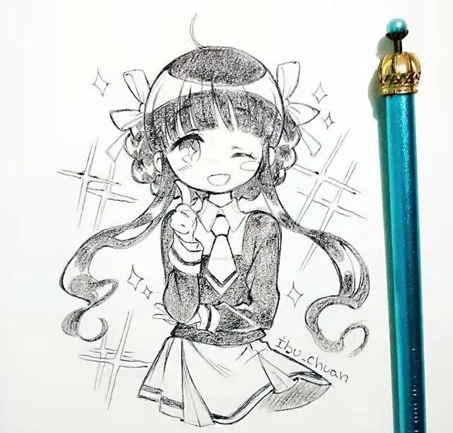 【cg原画插画教程】插画师ibu_chuan手绘动漫人物插画