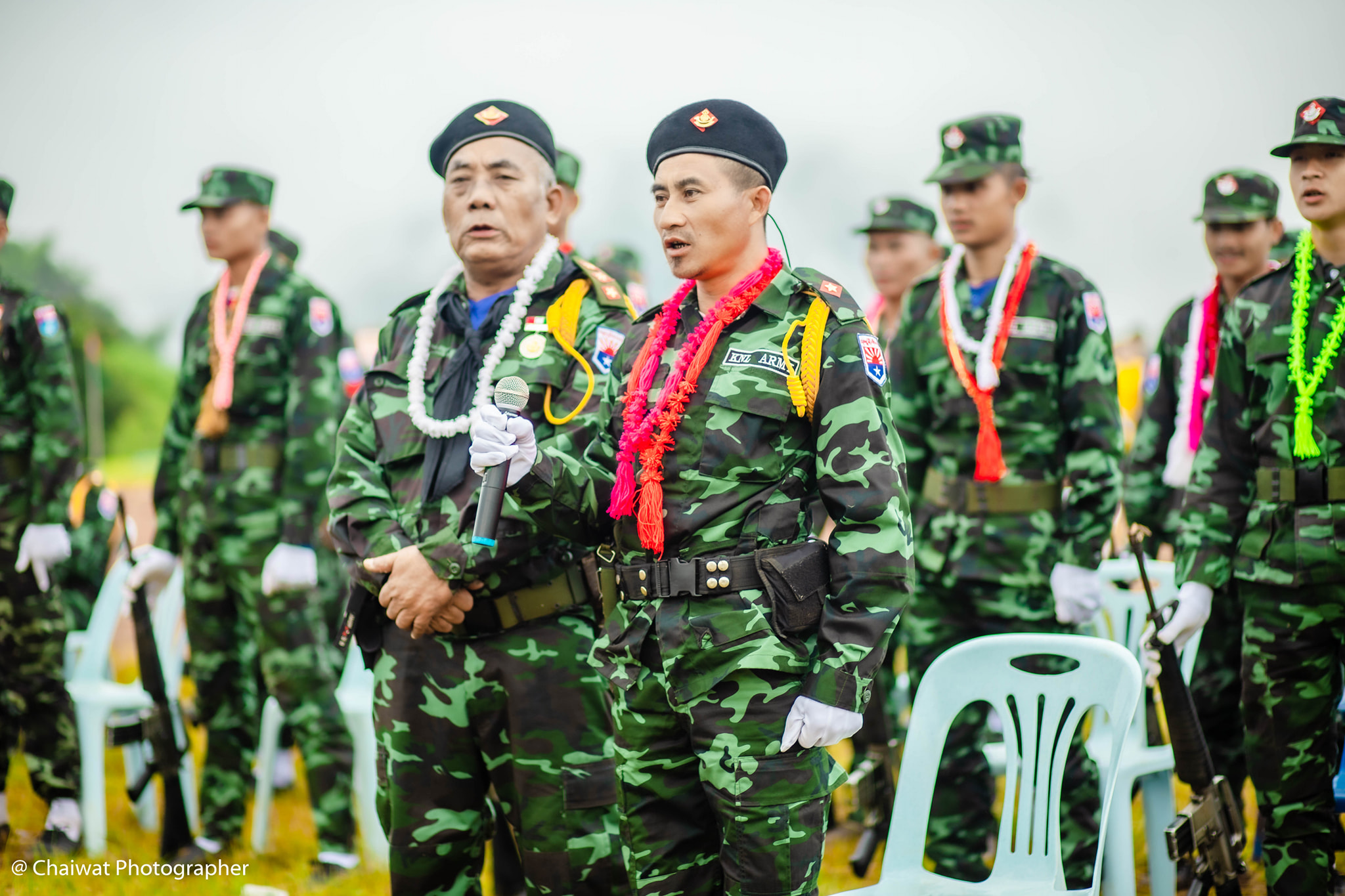 老牌抗缅武装——克伦民族解放军烈士节掠影