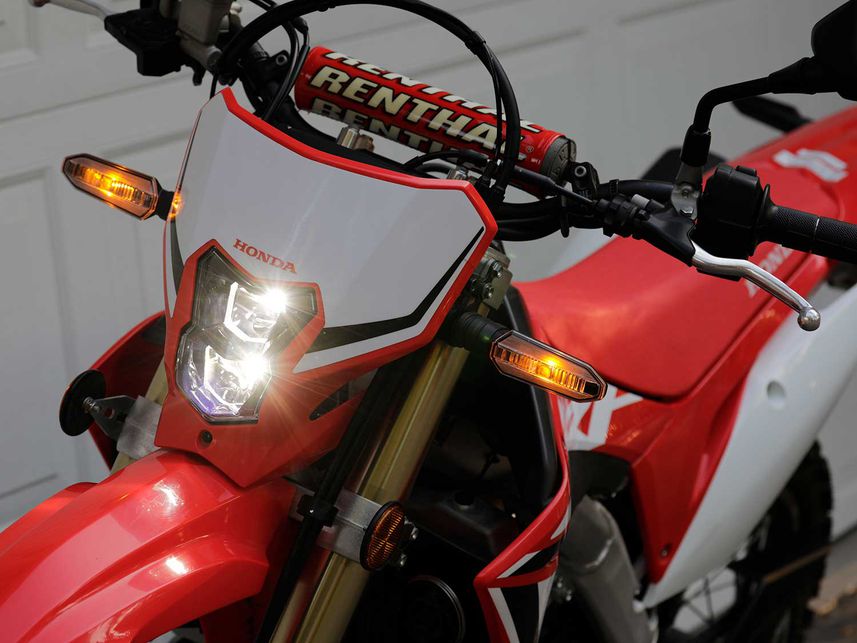 crf450l 2020款外媒简评2020-10-01 12:54越野改拉力,本田crf450l67