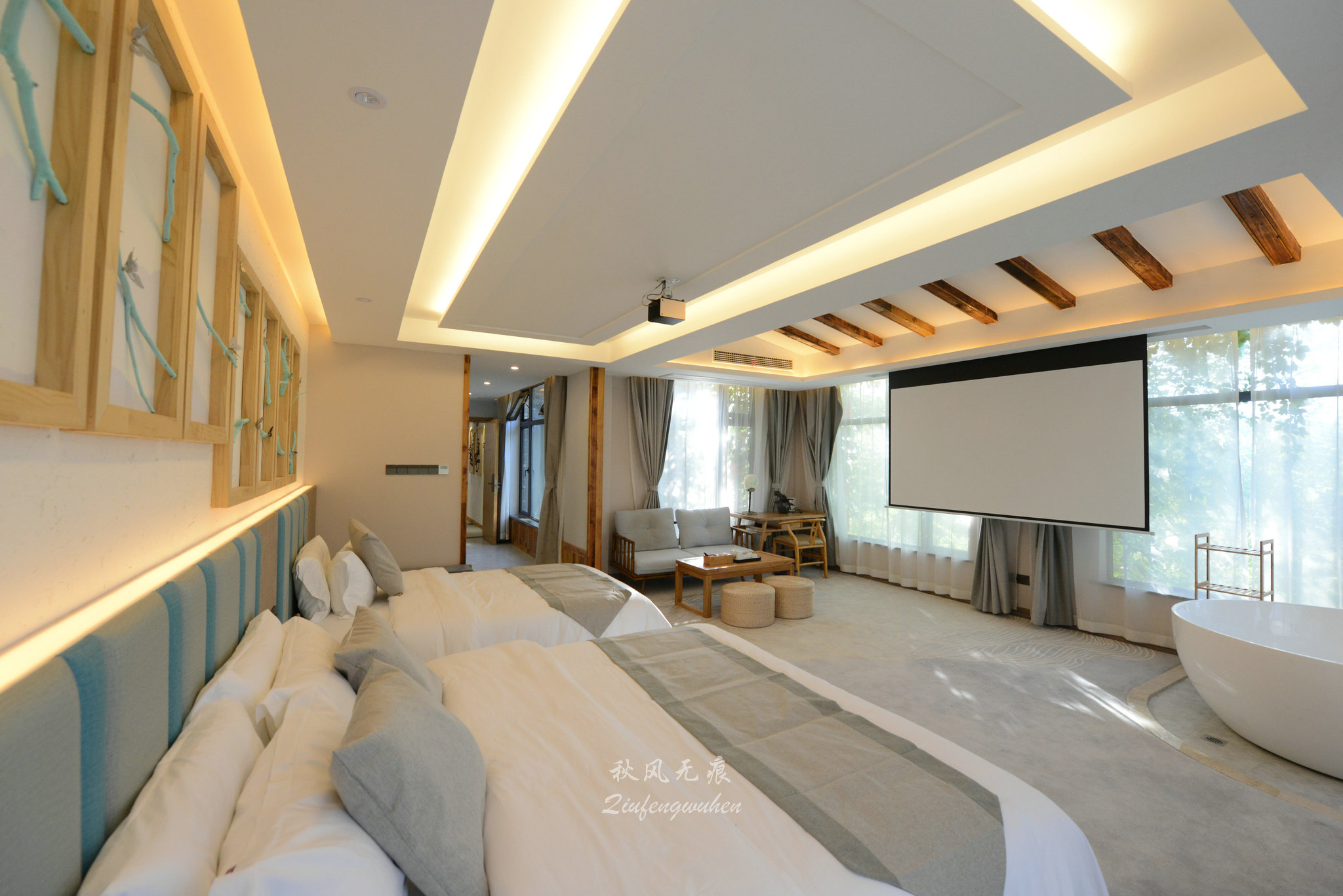 山水(|看山望水，心怡田园，周至水街爱在路上感味清新与文化