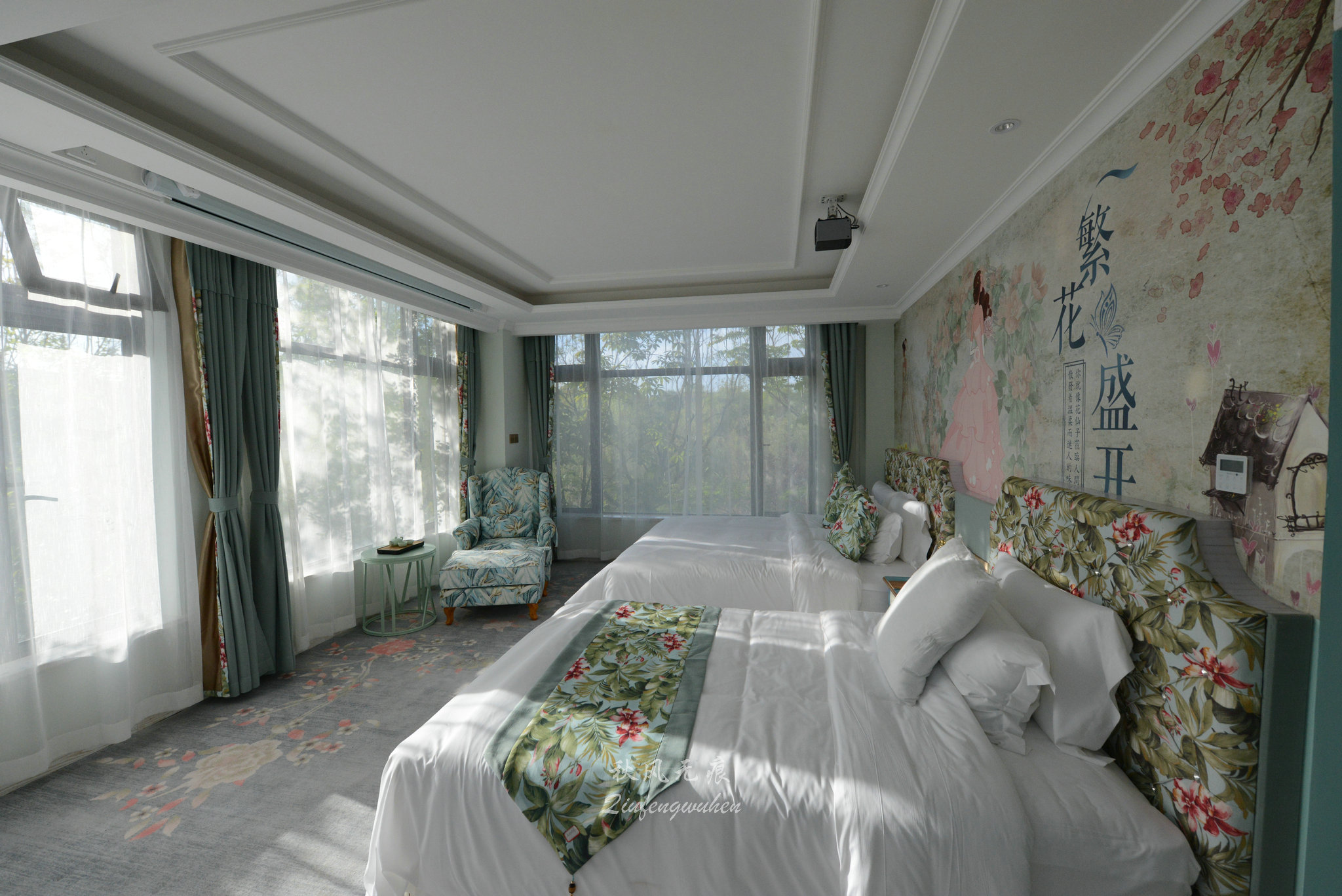 山水(|看山望水，心怡田园，周至水街爱在路上感味清新与文化