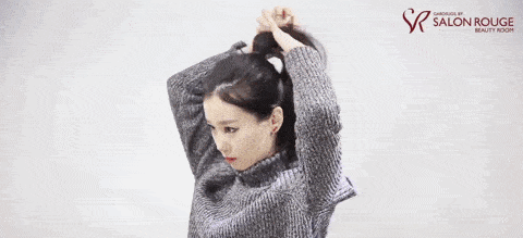 杨幂|靠一根发圈就变得又潮又粉嫩 杨幂也太会了吧