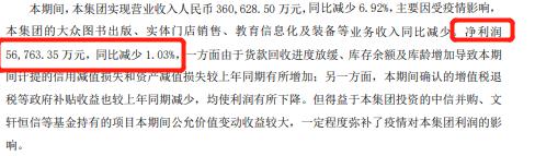 影响|大众出版业务营收腰斩 新华文轩上半年营收减少6.92%