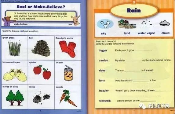 文章|美国加州小学点读版练习册：Evan-Moor Stories to Read Words to Know10本