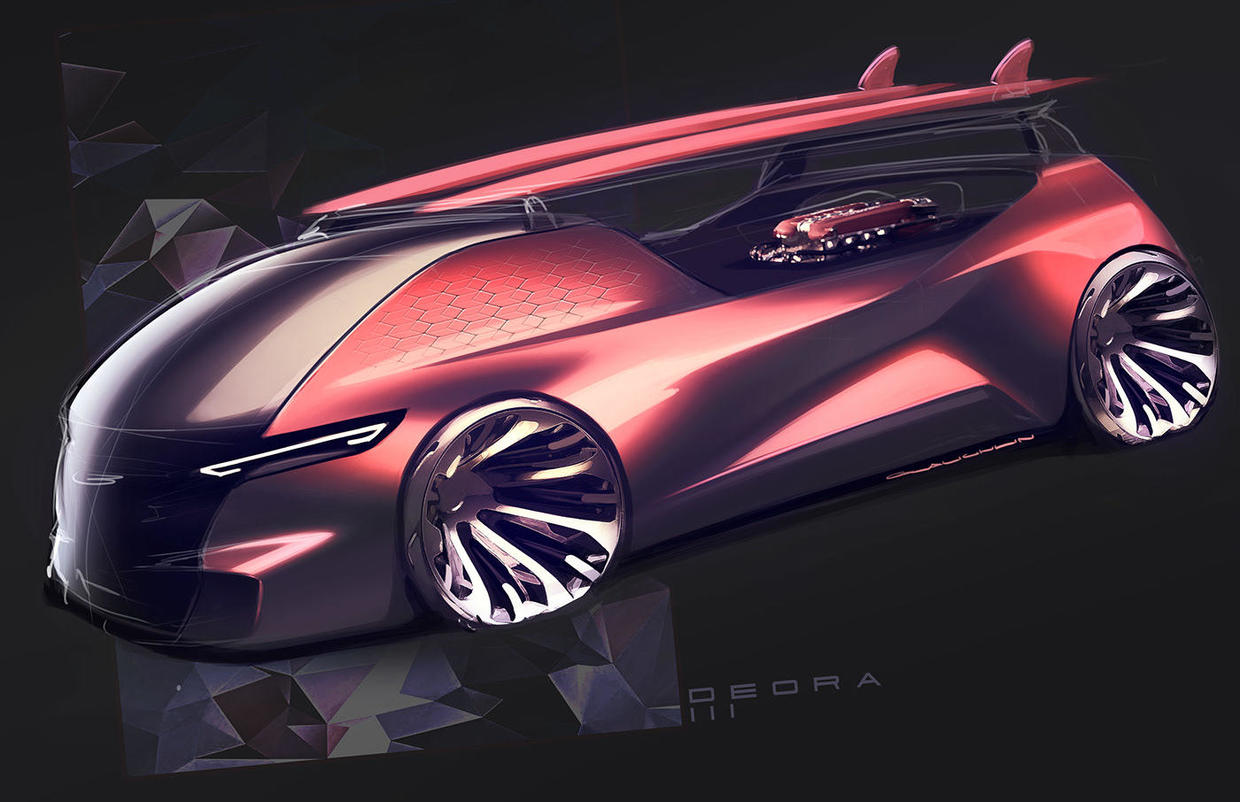 珍藏干货！John O'Laughlin最强INS+Behance草图合集