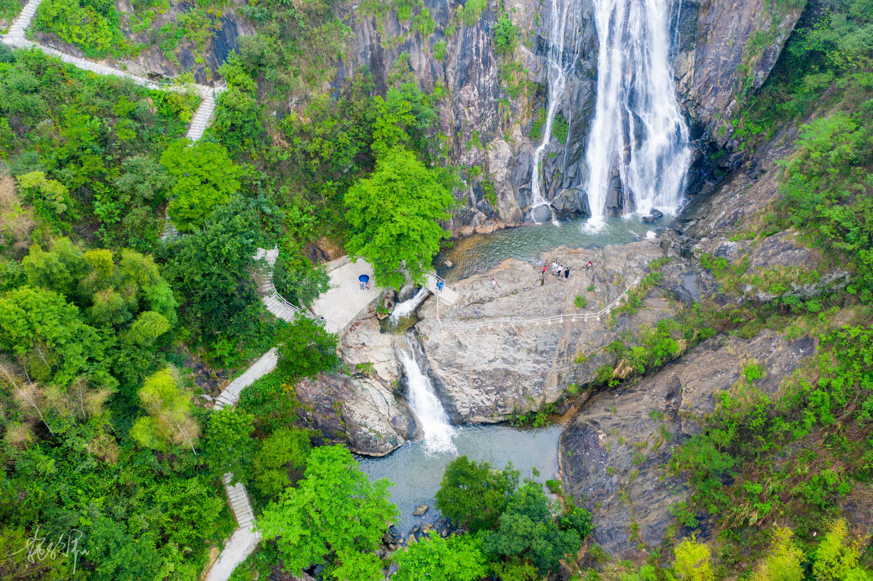 天柱山大峡谷,华东地区最奇丽壮观的峡谷水景