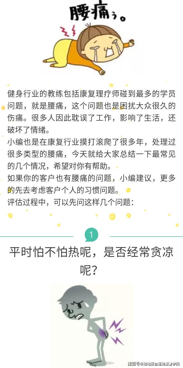 腰痛:"为什么受伤的总是我?