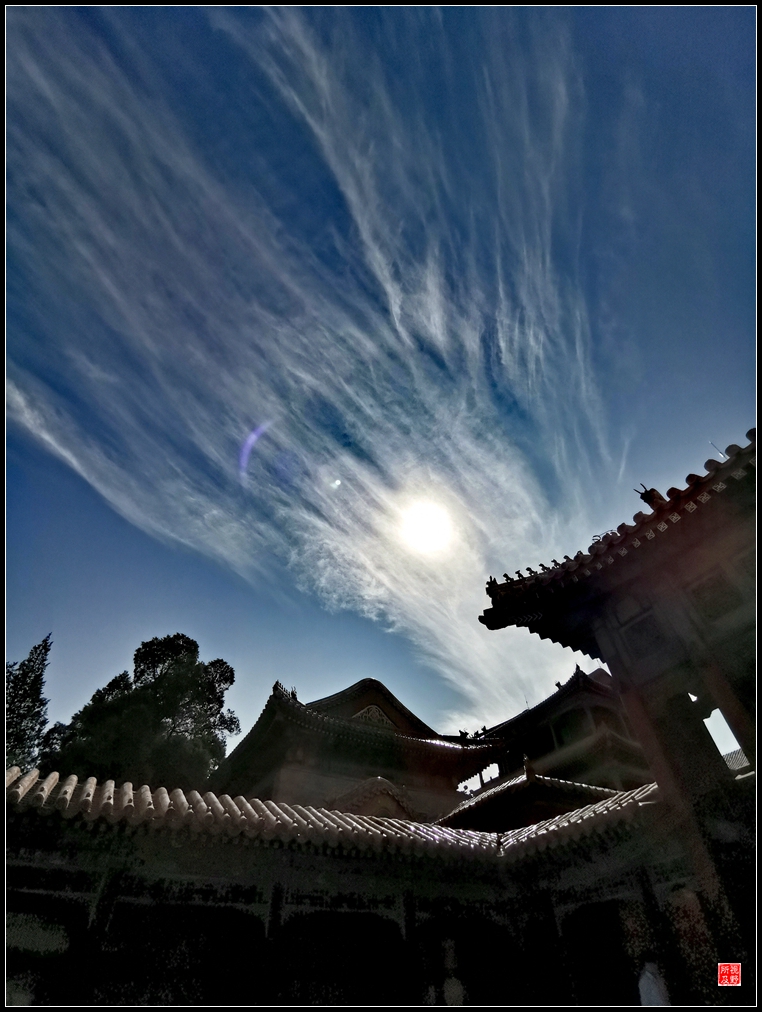 故宫|故宫高天流云 太任性了