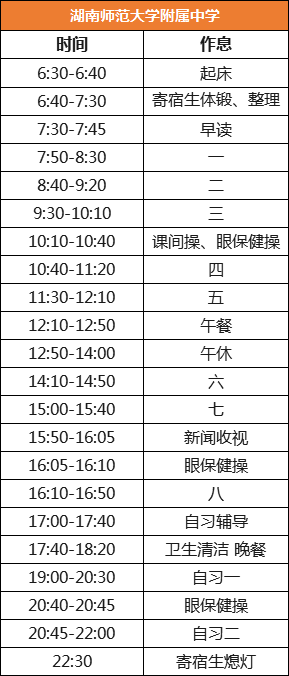 作息|全国29所重点中学作息表曝光，学霸都是怎样炼成的？