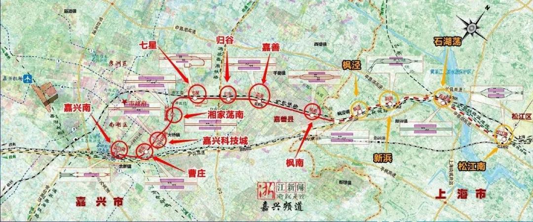 轻轨:沪嘉城际铁路(浙江段)已于去年年底开建,起始嘉兴南站 于上海