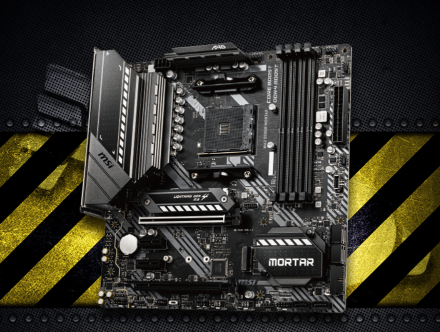 所以对于pcie 4.0没有要求的小伙伴可以继续选择b450主板.