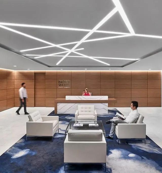 贝茨怀特|简约优雅,光影流动,这个办公室设计太有艺术感了