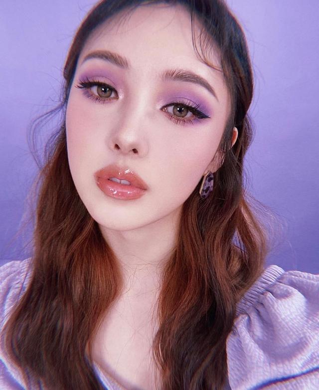 口罩|韩星5大初秋眼妆重点与色彩归纳，隔着口罩也能电人，眼影这么买就对了