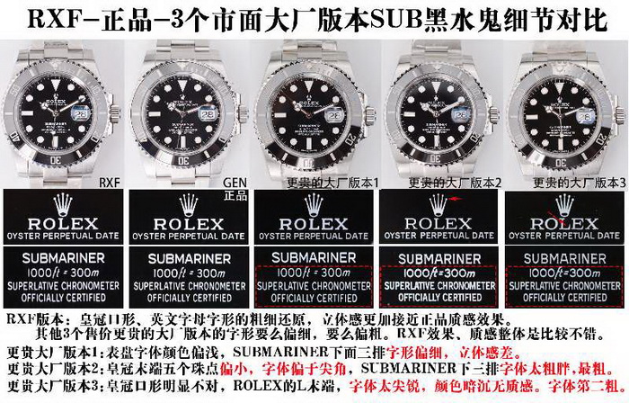 Submariner rxf discount