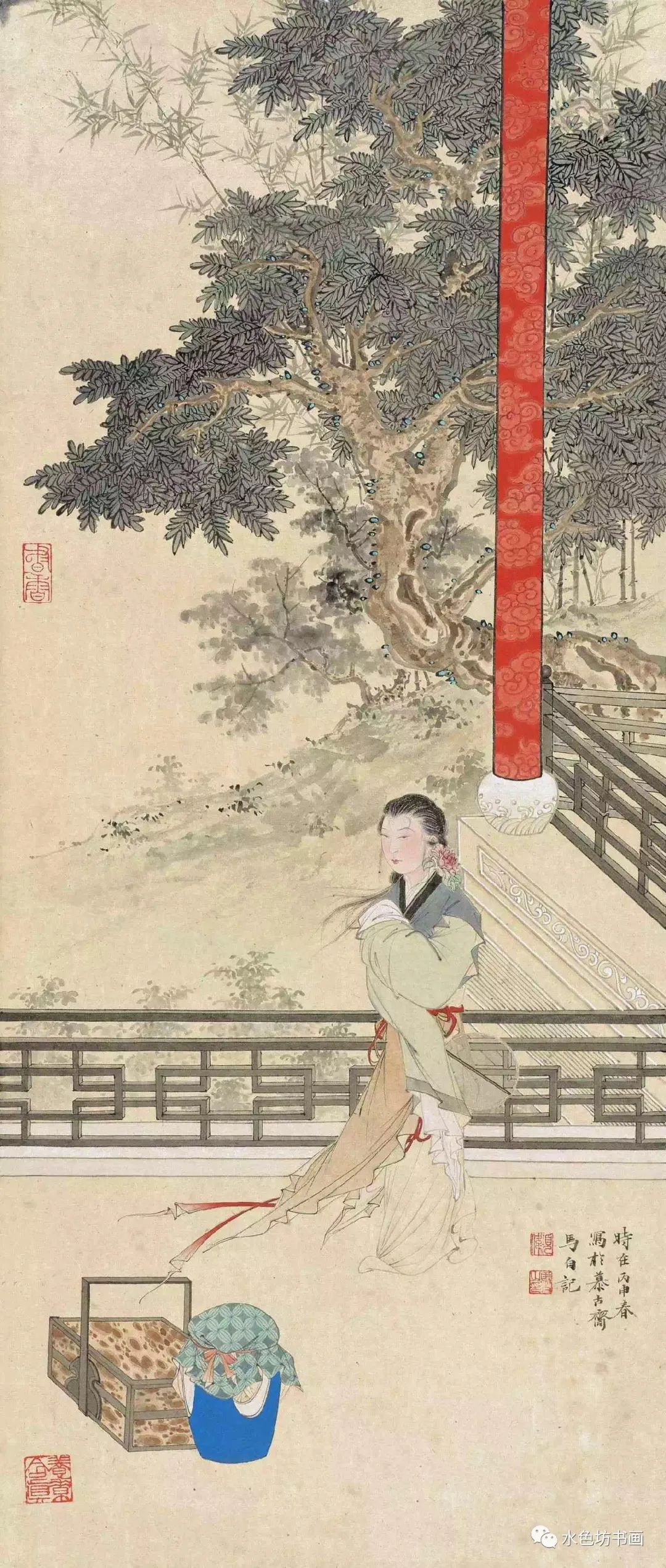 画家专栏│马白仿古创新清丽绝尘