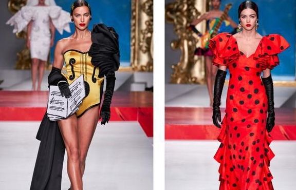 春夏|吉吉哈迪德米兰时尚周再次披婚纱，坏小孩设计师这次搬来了毕加索