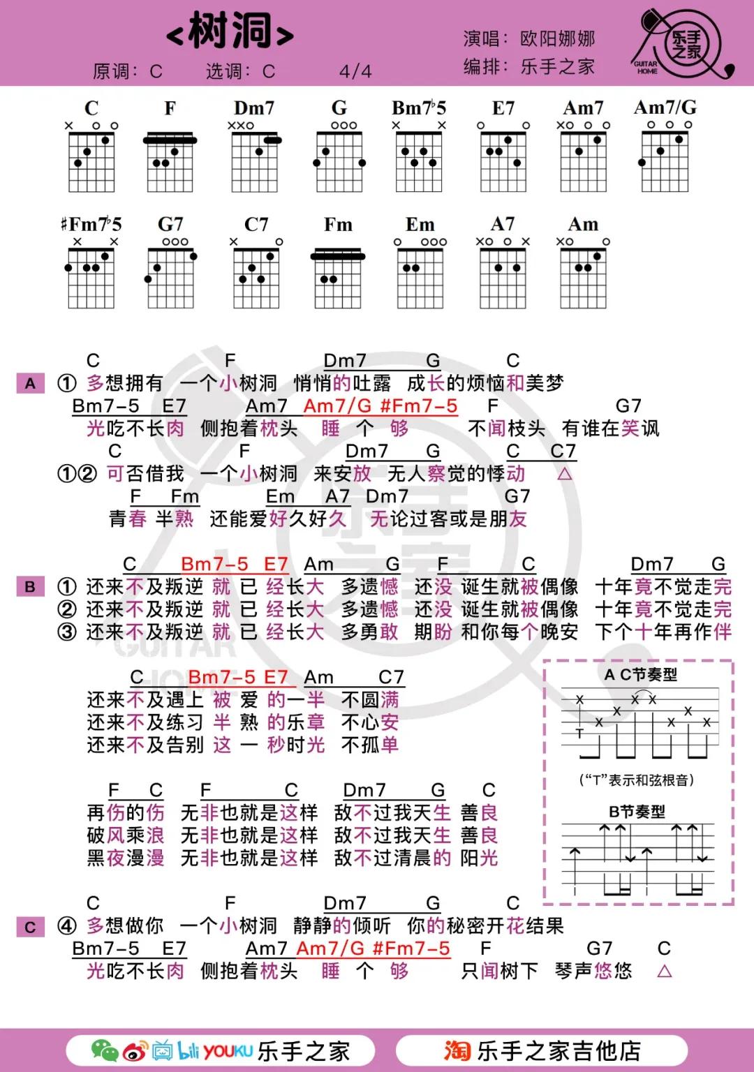 简谱树洞_欧阳娜娜树洞简谱